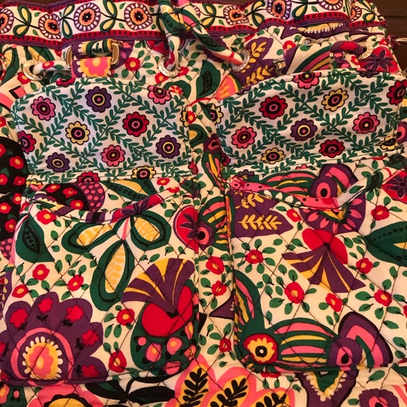 Vera Bradley Tote Bucket Bag - Picture 6 of 7